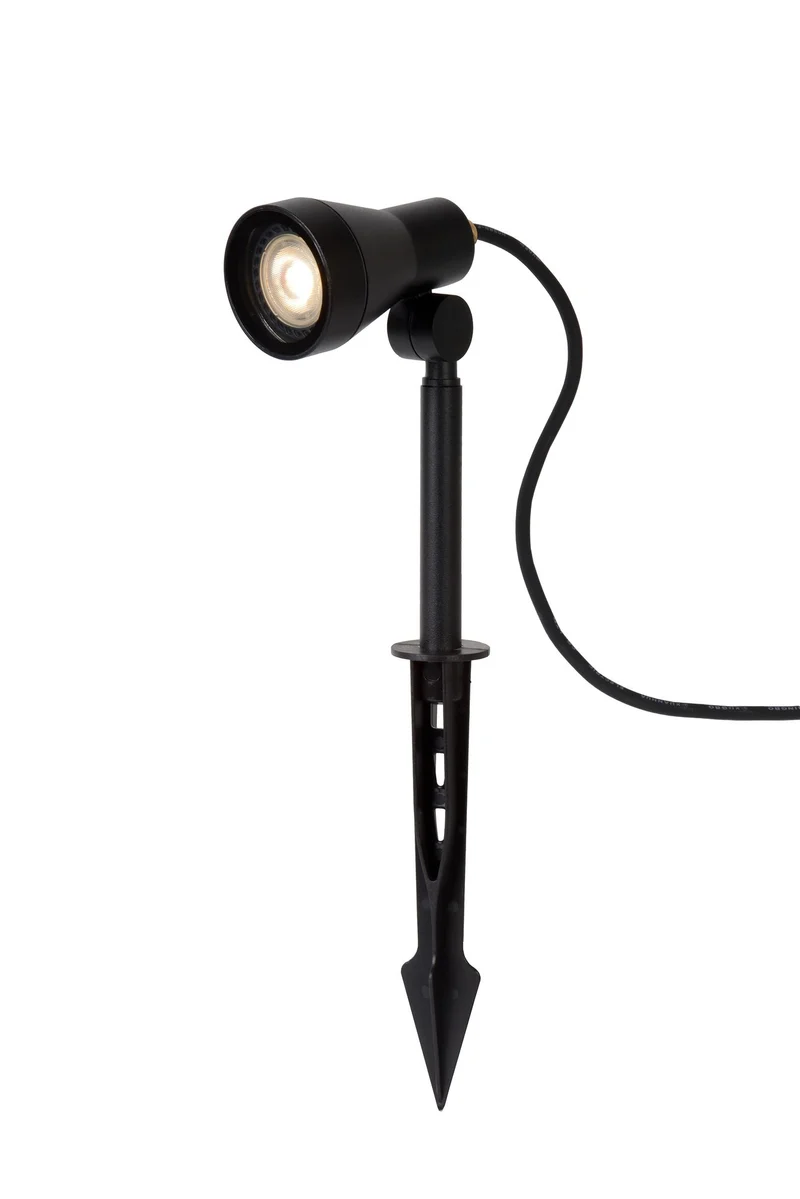 LED-Gartenstrahler Spike dimmbar schwenkbar IP54 Schwarz