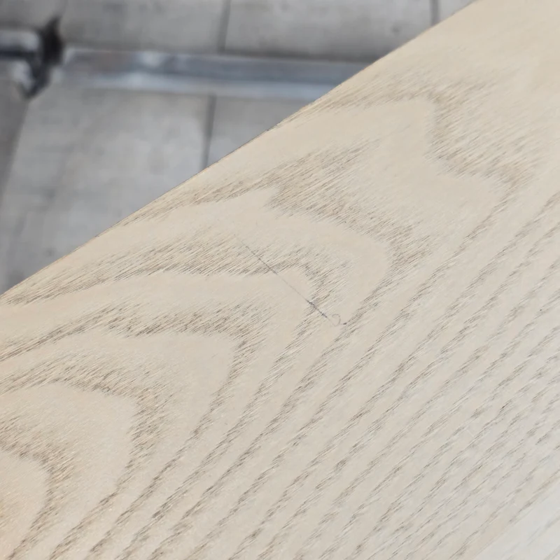 IKEA Klubbo Beistelltisch Hellbraun Holz Quadratisch mit Metallgestell Tisch Gebraucht