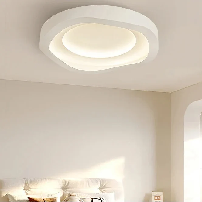 Golvende Plafondlamp Rond Metaal Dimbaar LED Eetkamer Slaapkamer Hal Modern Sculptuur Design Sfeerverlichting | Sansoti
