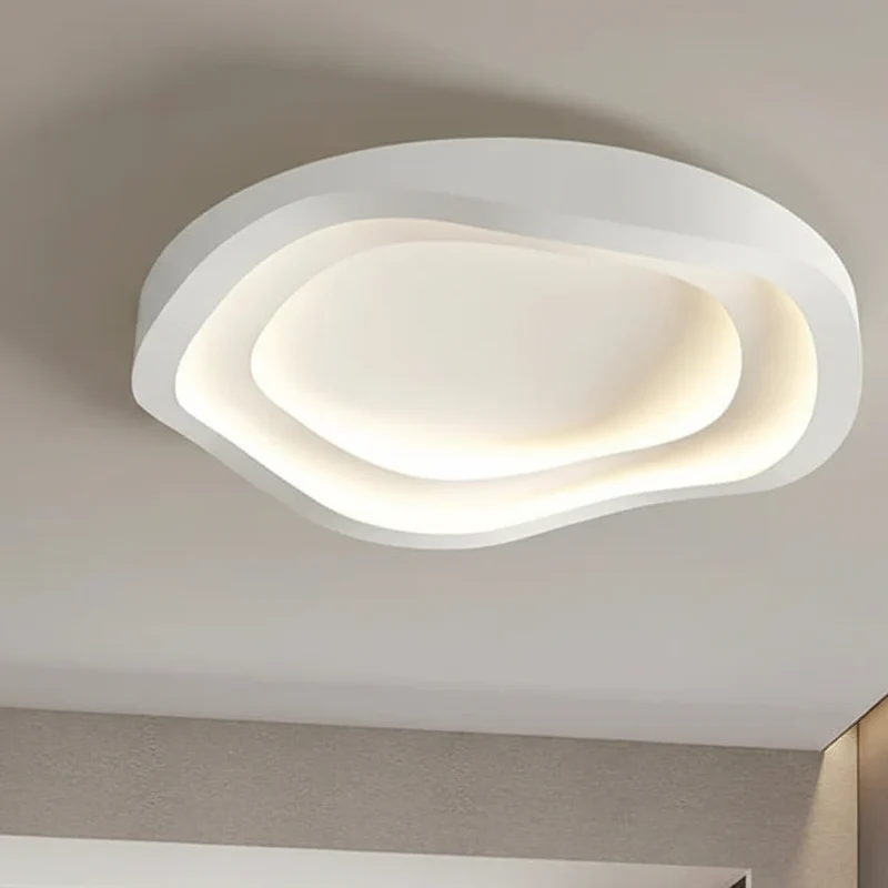 Golvende Plafondlamp Rond Metaal Dimbaar LED Eetkamer Slaapkamer Hal Modern Sculptuur Design Sfeerverlichting | Sansoti
