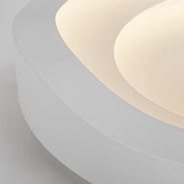 Golvende Plafondlamp Rond Metaal Dimbaar LED Eetkamer Slaapkamer Hal Modern Sculptuur Design Sfeerverlichting | Sansoti