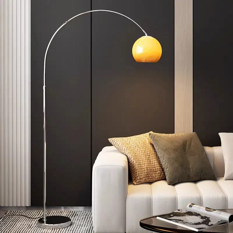 Minimalistische Vloerlamp met Opwaartse Lichtval – Sculptuurontwerp met Zachte Gloed voor Woonruimte | Sansoti