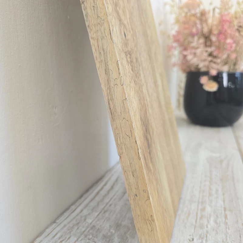 Servierbrett 50cm Holz Natur Mit Griff Schneidebrett Deko