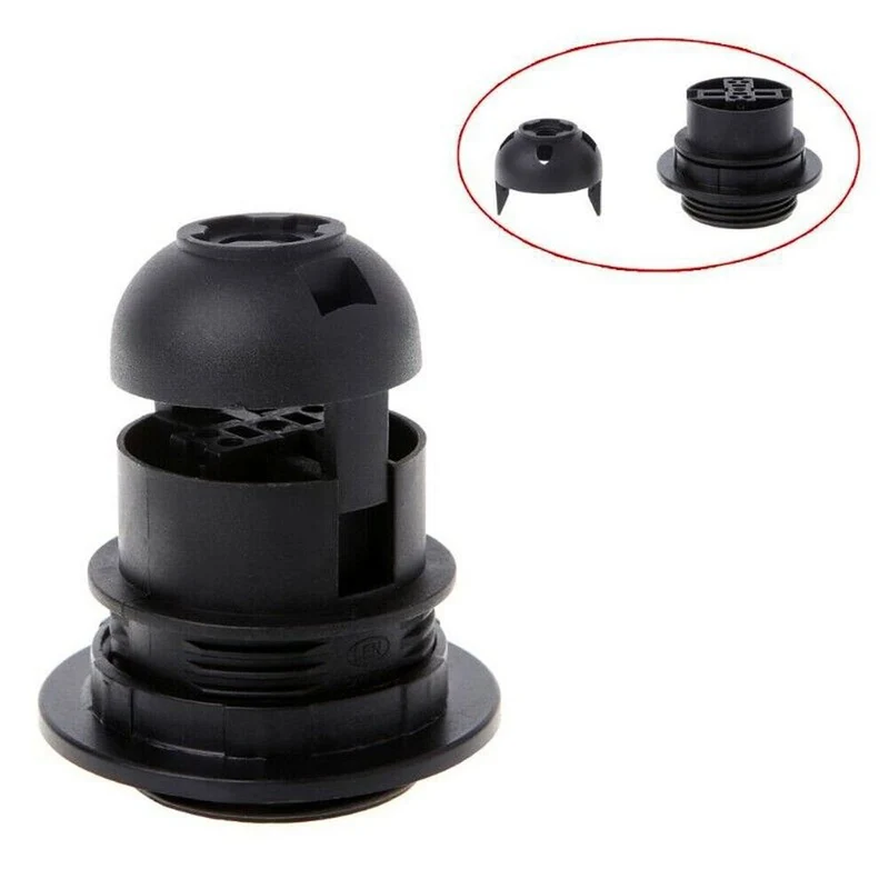Lampenschirm Lampenfassung Kragenring Adapter Lampenfassung Weiß Schwarz~3105