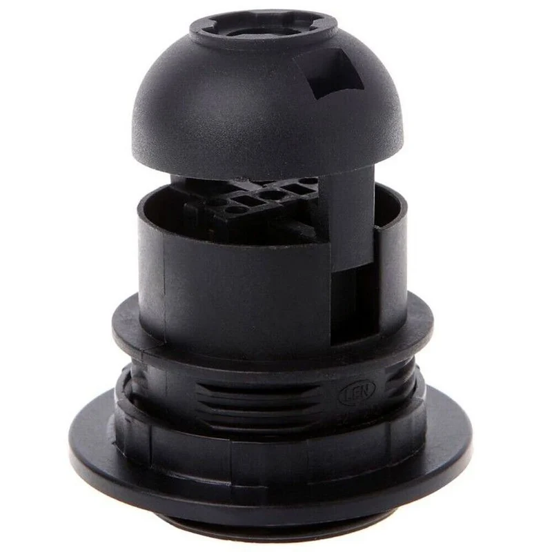 Lampenschirm Lampenfassung Kragenring Adapter Lampenfassung Weiß Schwarz~3105