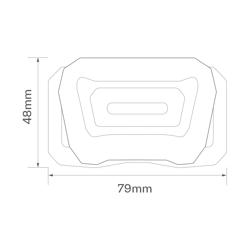 Wiederaufladbare LED-Stirnlampe mit Sensor / LED-Autolampen