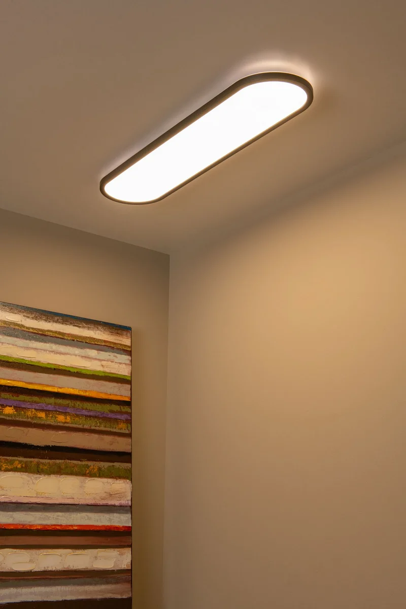 LED-Deckenleuchte Elly dimmbar CCT 2700K-4000K Opal 80cm