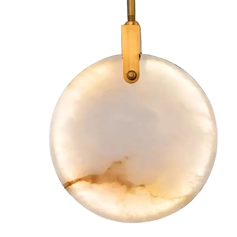 Spiraalkroonluchter Albast Goud Dimbaar Hoge Ruimtes Trap Hal Boven Tafel Villa Entree LED Verlichting | Sansoti