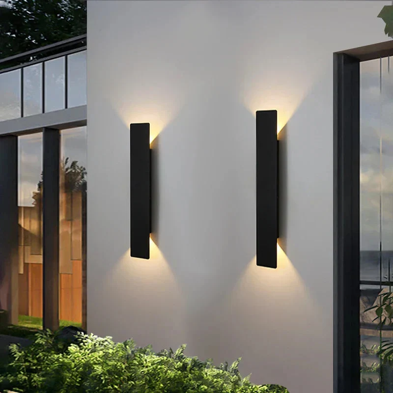 Aluminium Wandlamp Voor Buiten Waterdicht COB LED Dimbaar Warm en Koud Wit Gevelverlichting Buitenverlichting | Sansoti