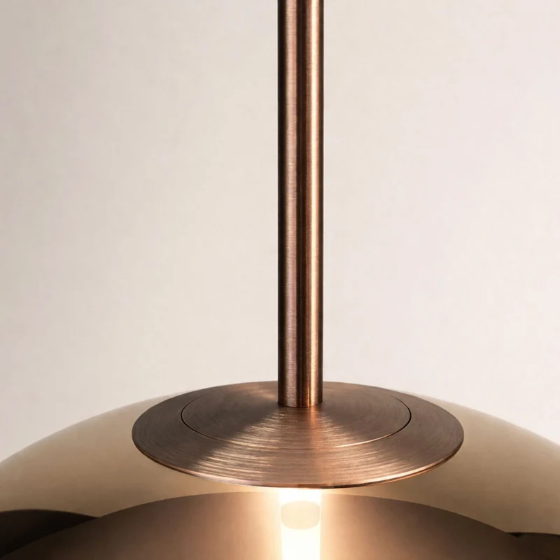 s.luce Mira LED Design Glas-Pendelleuchte 150cm