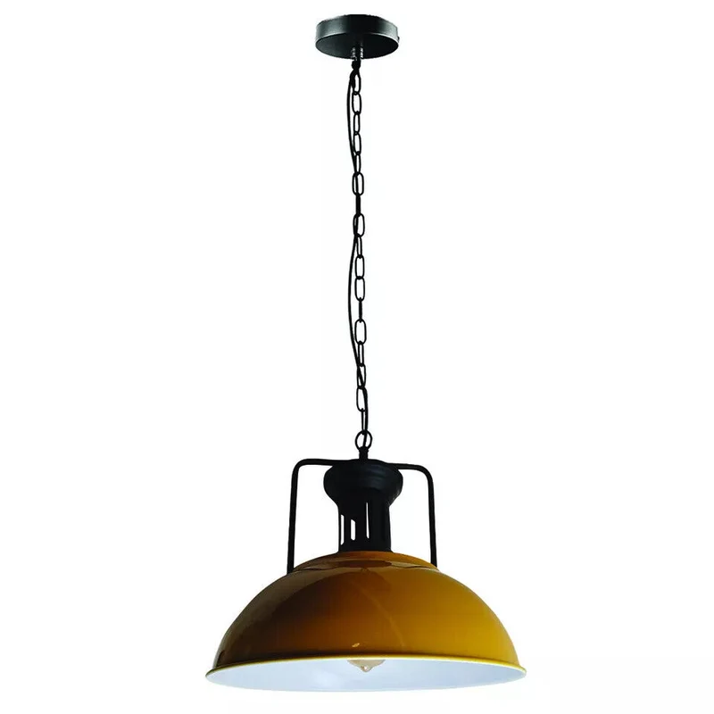 Industrielle Pendelleuchte schwarz modern Hangelampen~3172