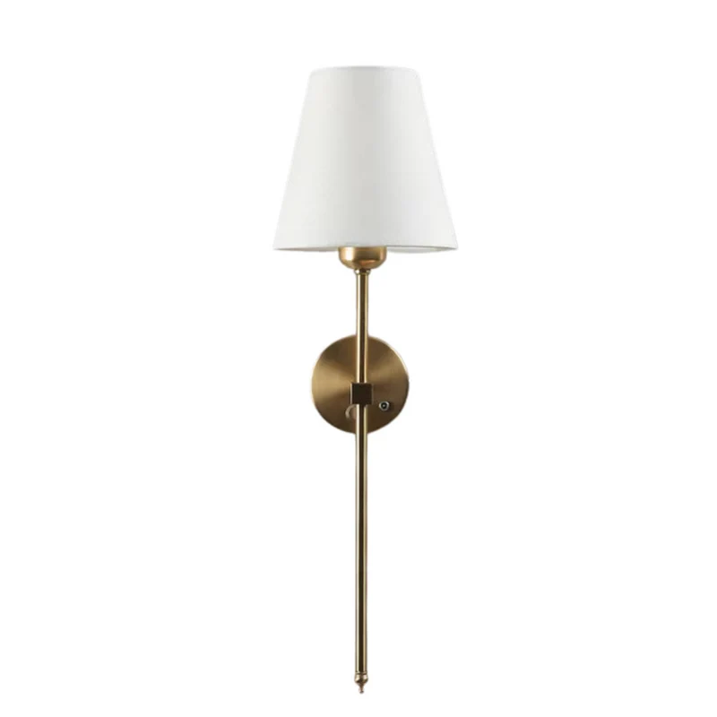 Draadloze LED Wandlamp Oplaadbaar met Afstandsbediening 57cm Metaal Zwart Goud Timer Dimbaar Sfeerlicht | Sansoti