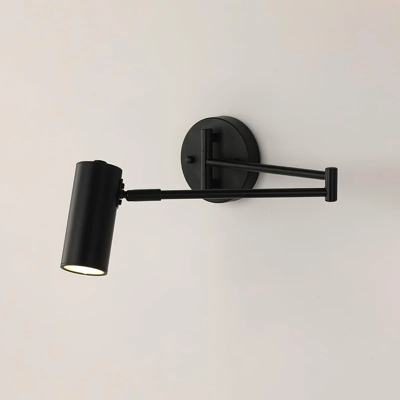 Wandlamp Verstelbare Scharnier Arm Leeslamp met Draaibare Montage 3000K Warm Wit | Sansoti
