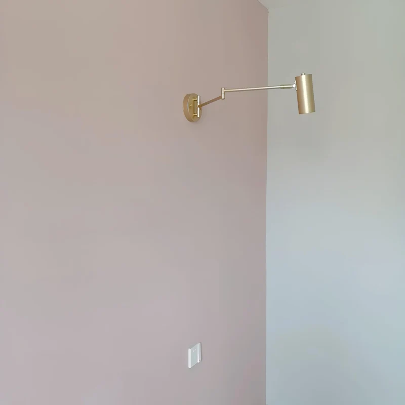 Wandlamp Verstelbare Scharnier Arm Leeslamp met Draaibare Montage 3000K Warm Wit | Sansoti