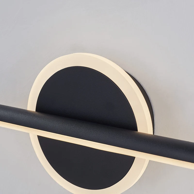 Wandlamp Metaal Siliconen Zwart Goud 3 Lichtkleuren E27 LED Woonkamer Slaapkamer Modern | Sansoti