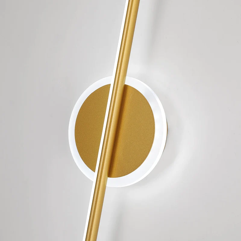 Wandlamp Metaal Siliconen Zwart Goud 3 Lichtkleuren E27 LED Woonkamer Slaapkamer Modern | Sansoti