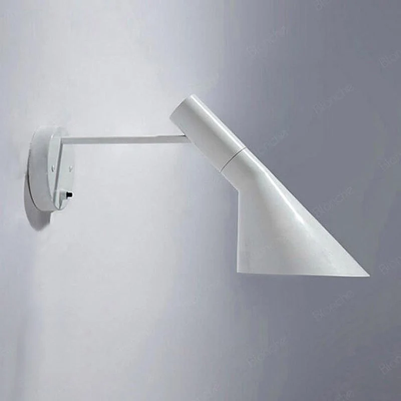 Verstelbare Wandlamp Aluminium Zwart Wit Slaapkamer Leeshoek Hal Moderne Scandinavische Stijl Design | Sansoti