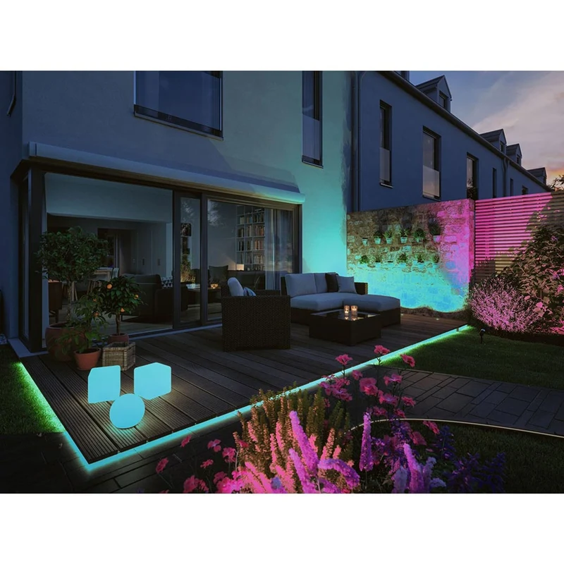 Plug & Shine LED Gartenstrahler Smart Home Zigbee Basis-Set