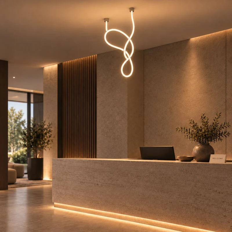 s.luce Arion Flex LED Hänge- & Deckenleuchte Licht-Schlauch