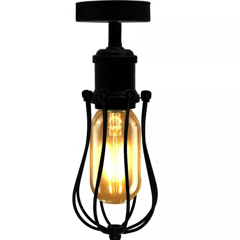 All Seasons Life Käfig-Deckenlampe Metall-Leuchte im Industrie ~3160