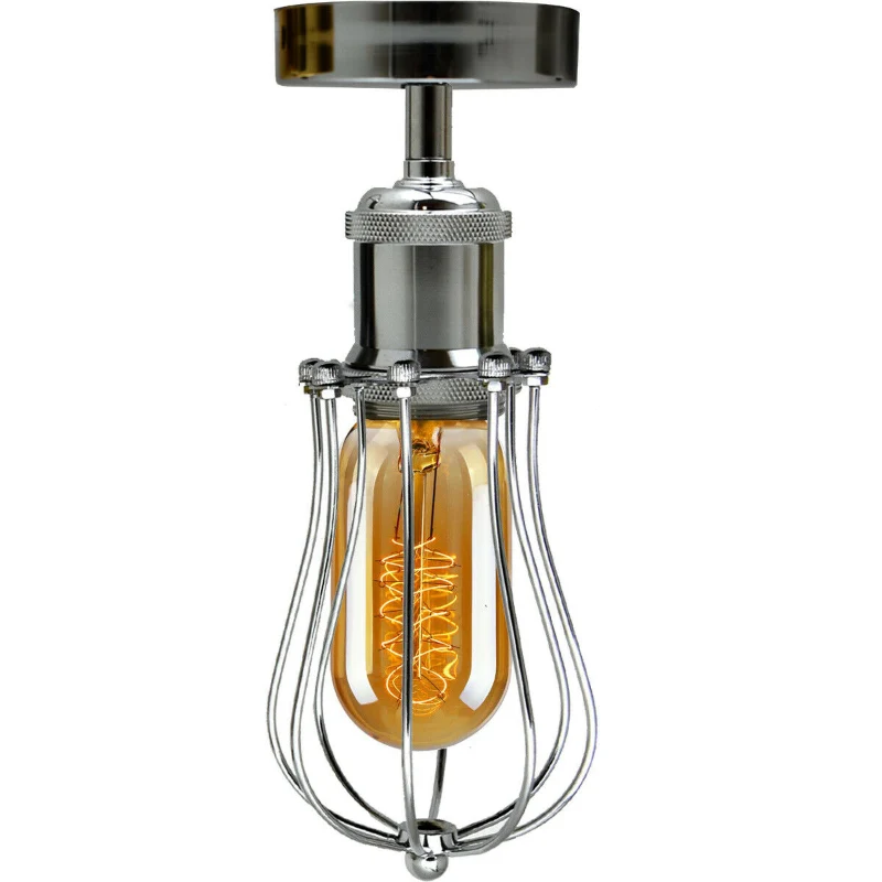 All Seasons Life Käfig-Deckenlampe Metall-Leuchte im Industrie ~3160