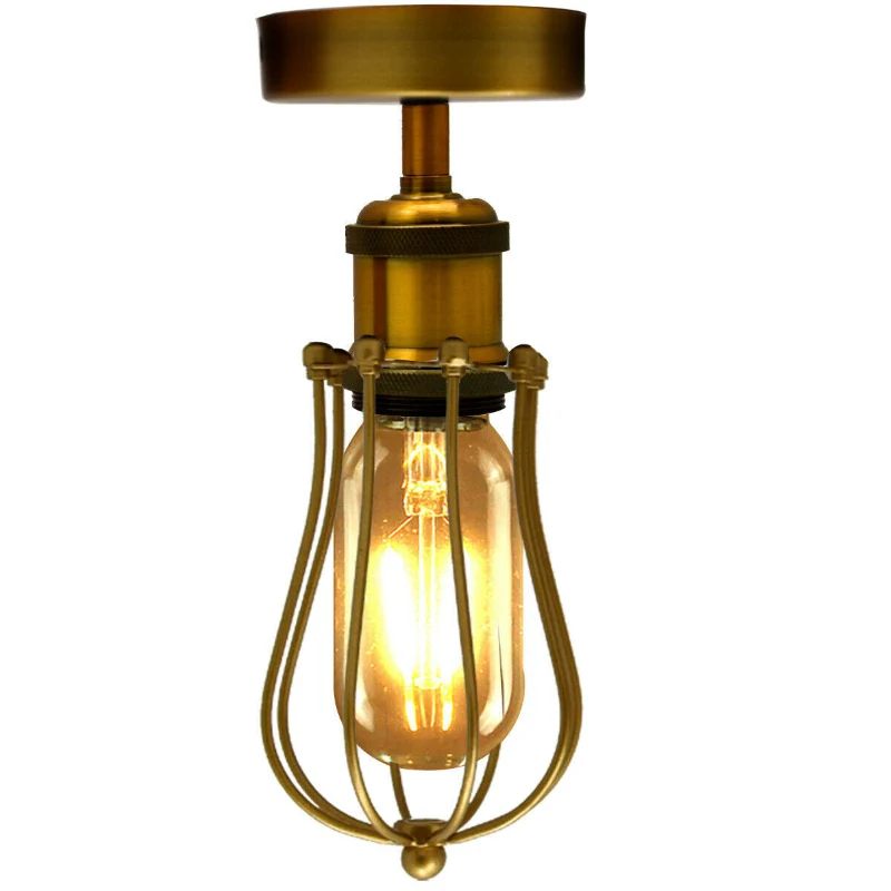 All Seasons Life Käfig-Deckenlampe Metall-Leuchte im Industrie ~3160