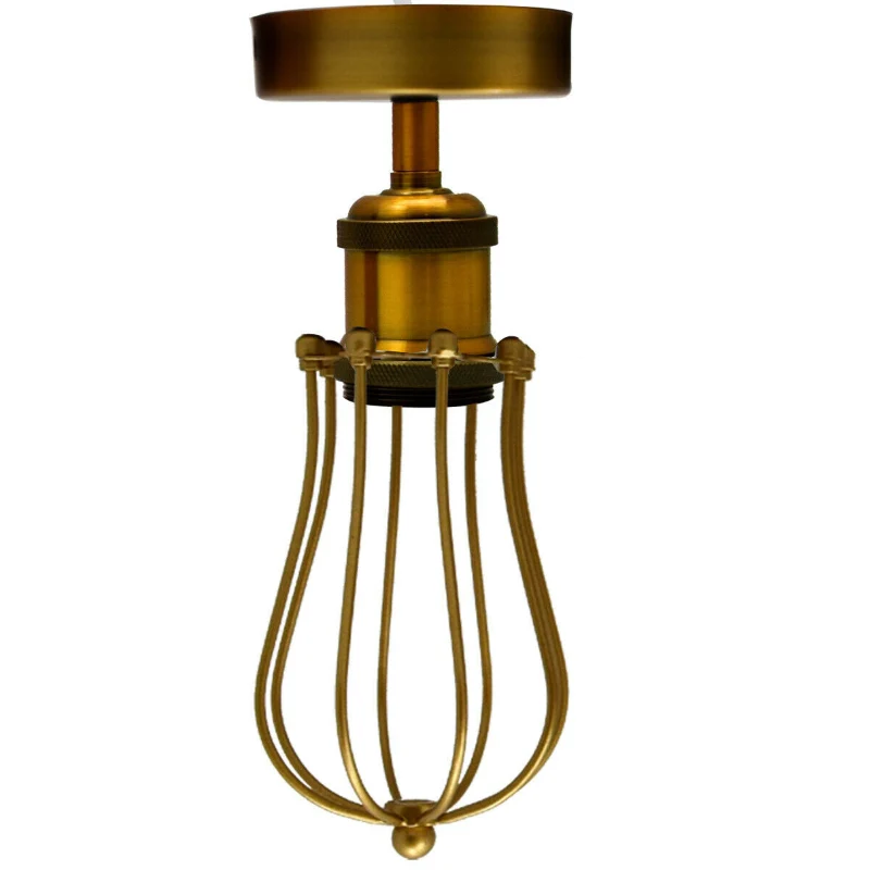 All Seasons Life Käfig-Deckenlampe Metall-Leuchte im Industrie ~3160