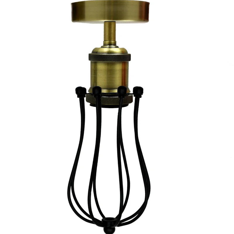 All Seasons Life Käfig-Deckenlampe Metall-Leuchte im Industrie ~3160