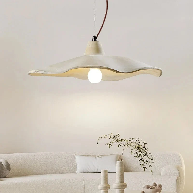 Hanglamp Beton Golvende Rand Scandinavisch Design Eetkamer Woonkamer Studeerkamer LED Moderne Verlichting | Sansoti