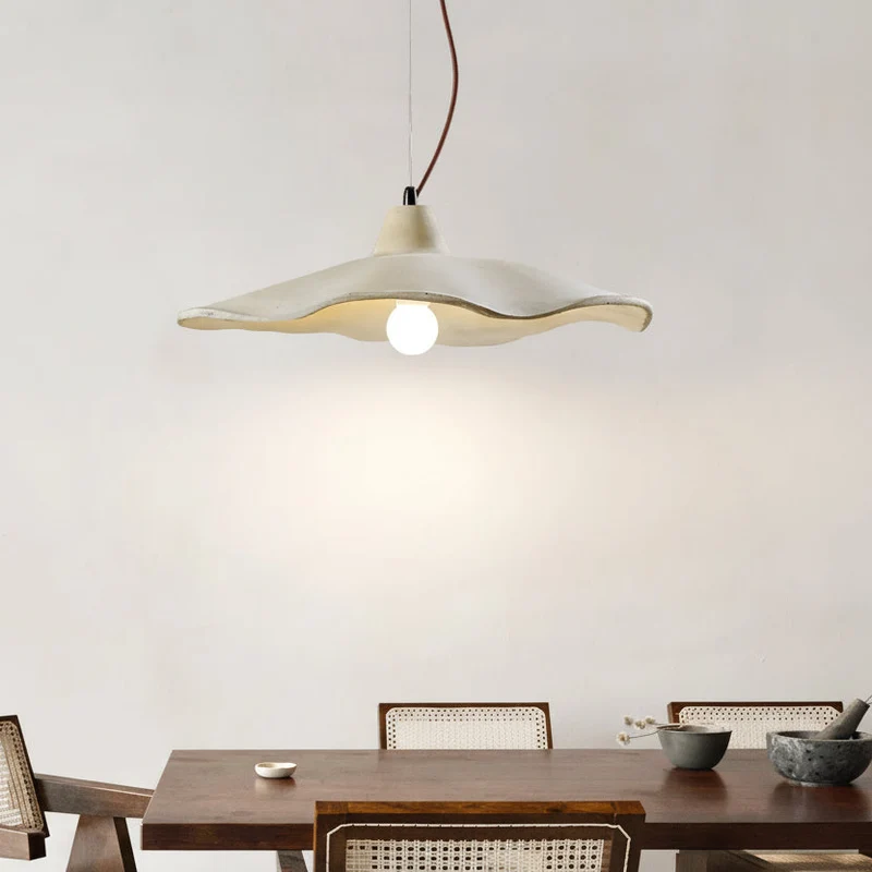 Hanglamp Beton Golvende Rand Scandinavisch Design Eetkamer Woonkamer Studeerkamer LED Moderne Verlichting | Sansoti