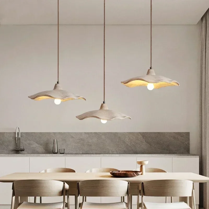Hanglamp Beton Golvende Rand Scandinavisch Design Eetkamer Woonkamer Studeerkamer LED Moderne Verlichting | Sansoti