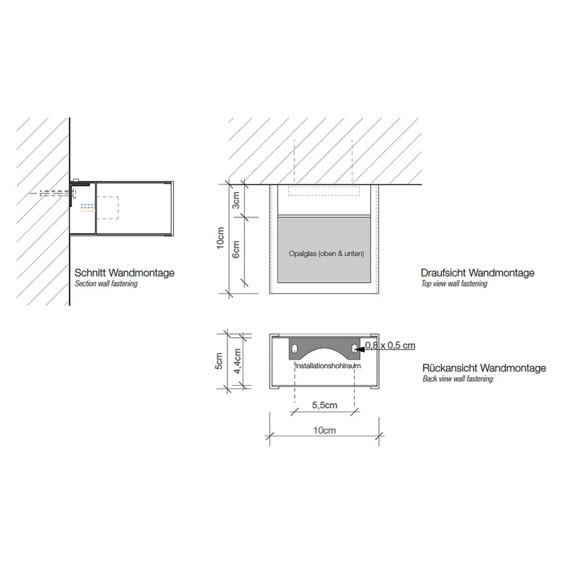 Decor Walther - Wandleuchte Box