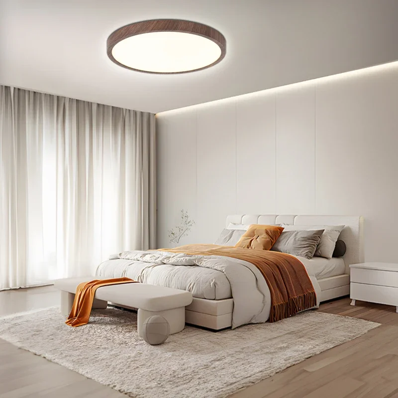 Plafondlamp Laag Plafond Ultra Plat 2,5 cm Dik, Rond 30 cm LED Ingebouwd, 3 Lichtstanden via Wandschakelaar | Sansoti