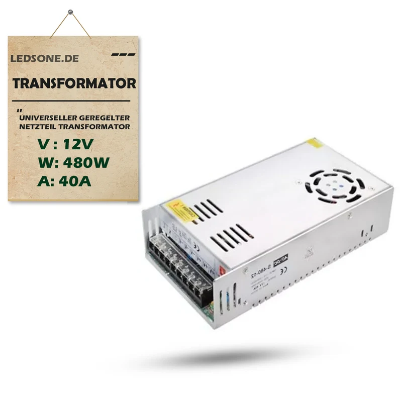 LED Trafo 5V/12V/24V Schaltnetzteil für LED-Streifen~3139