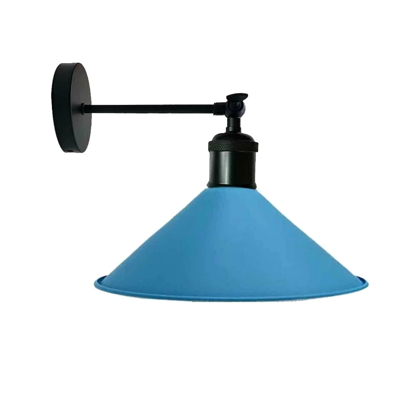 Modern Wandleuchte|E27 Lampenfassung|22cm Lampenschirm~2927