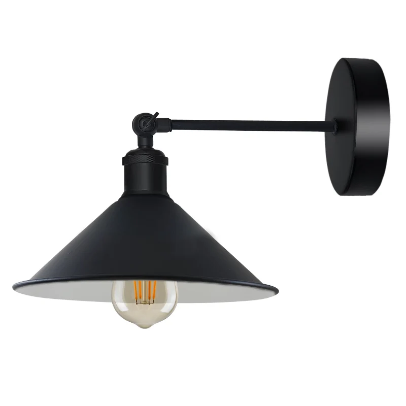 Modern Wandleuchte|E27 Lampenfassung|22cm Lampenschirm~2927