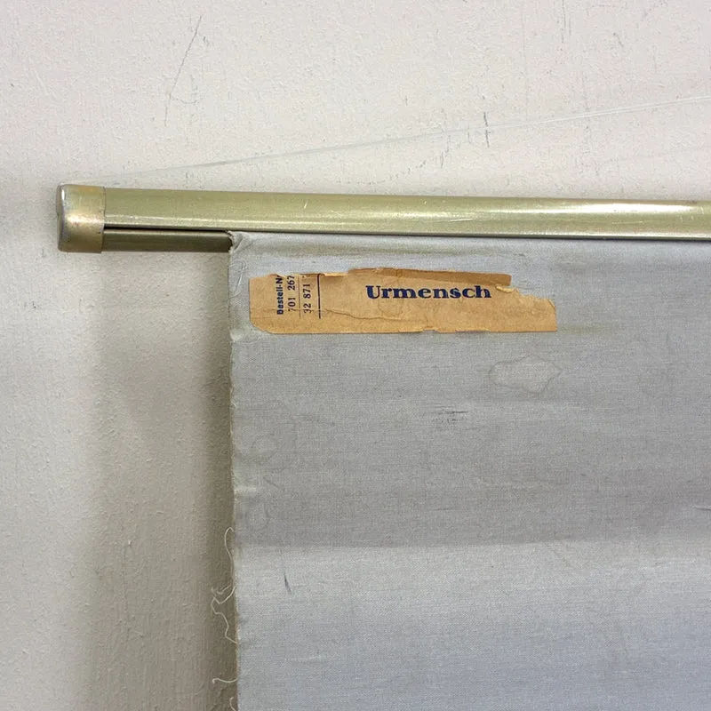 Vintage Schulwandkarte „Urmensch (Homo erectus)“ – Lehrtafel Rollbild Wanddeko