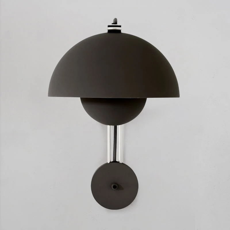 VP9 Wandlamp — Dubbele Koepel Stijlicoon in 13 Kleuren — Dimbaar E26/E27 — Voor Slaapkamer, Gang, Leeshoek | Sansoti