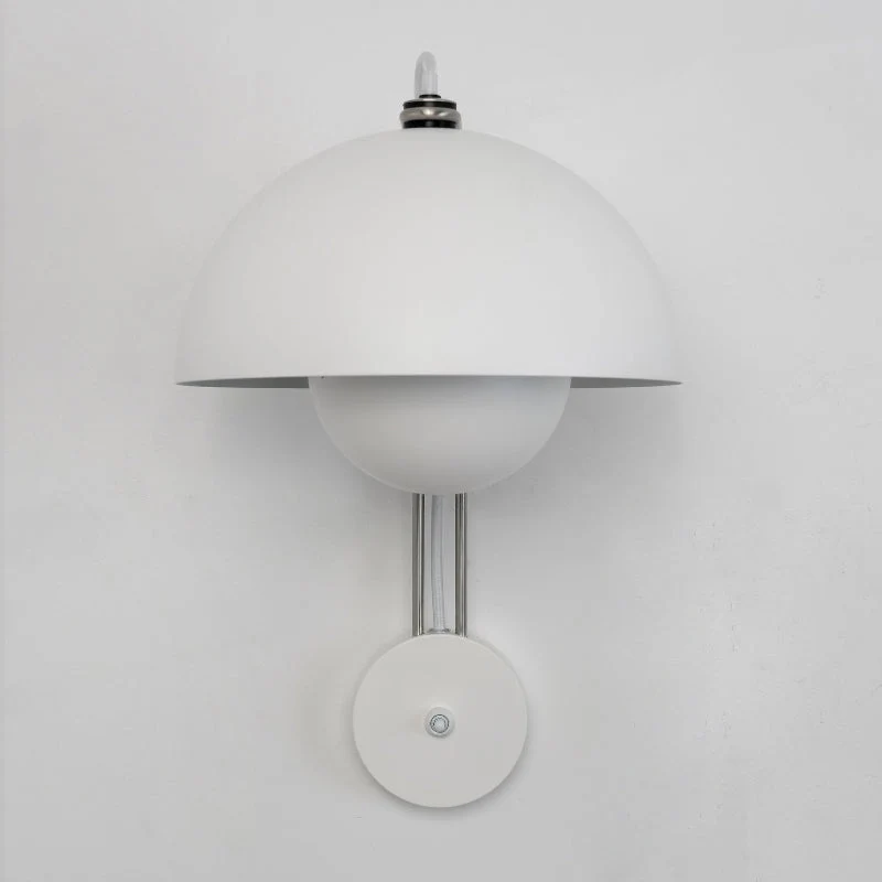 VP9 Wandlamp — Dubbele Koepel Stijlicoon in 13 Kleuren — Dimbaar E26/E27 — Voor Slaapkamer, Gang, Leeshoek | Sansoti