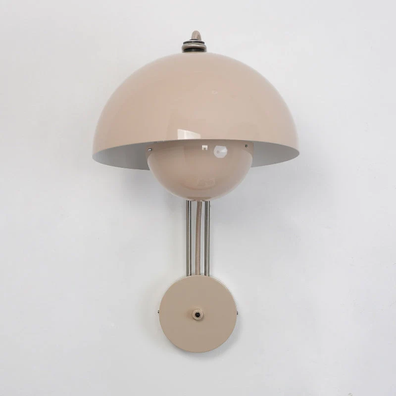 VP9 Wandlamp — Dubbele Koepel Stijlicoon in 13 Kleuren — Dimbaar E26/E27 — Voor Slaapkamer, Gang, Leeshoek | Sansoti