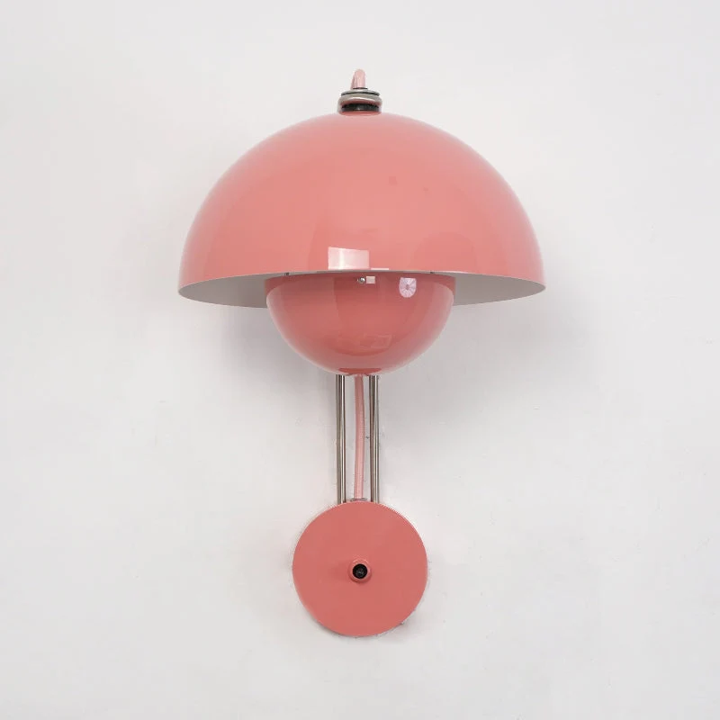 VP9 Wandlamp — Dubbele Koepel Stijlicoon in 13 Kleuren — Dimbaar E26/E27 — Voor Slaapkamer, Gang, Leeshoek | Sansoti
