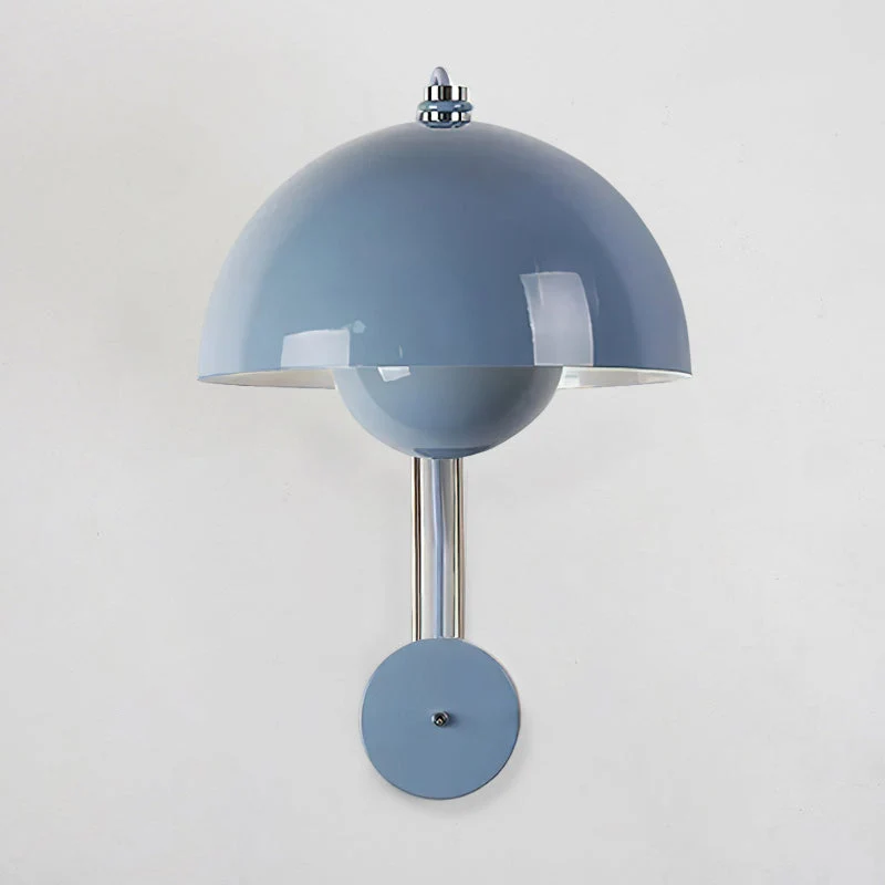 VP9 Wandlamp — Dubbele Koepel Stijlicoon in 13 Kleuren — Dimbaar E26/E27 — Voor Slaapkamer, Gang, Leeshoek | Sansoti