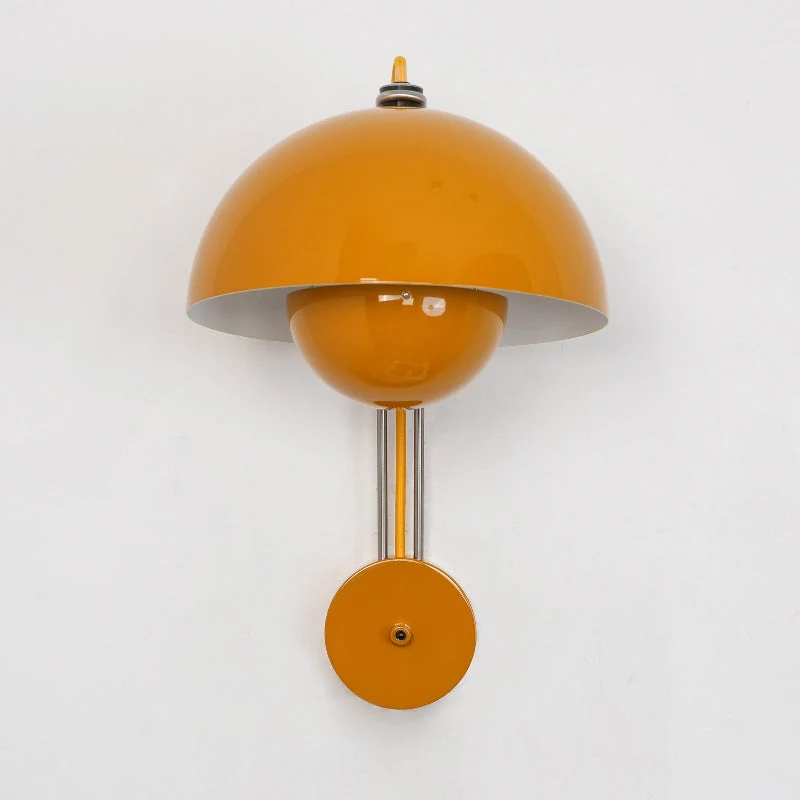 VP9 Wandlamp — Dubbele Koepel Stijlicoon in 13 Kleuren — Dimbaar E26/E27 — Voor Slaapkamer, Gang, Leeshoek | Sansoti