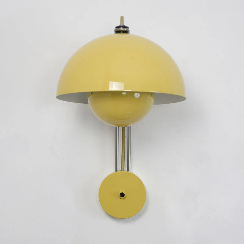 VP9 Wandlamp — Dubbele Koepel Stijlicoon in 13 Kleuren — Dimbaar E26/E27 — Voor Slaapkamer, Gang, Leeshoek | Sansoti
