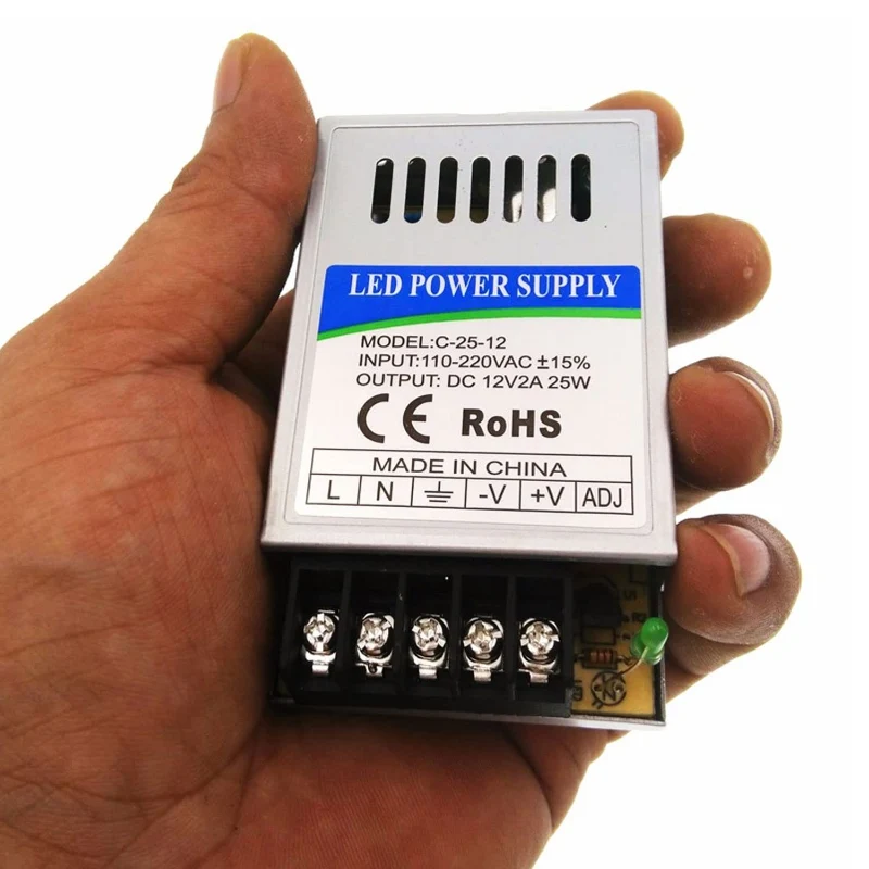 12V Mini LED Trafo Slim Netzteil 15W-360W Transformator ~2780