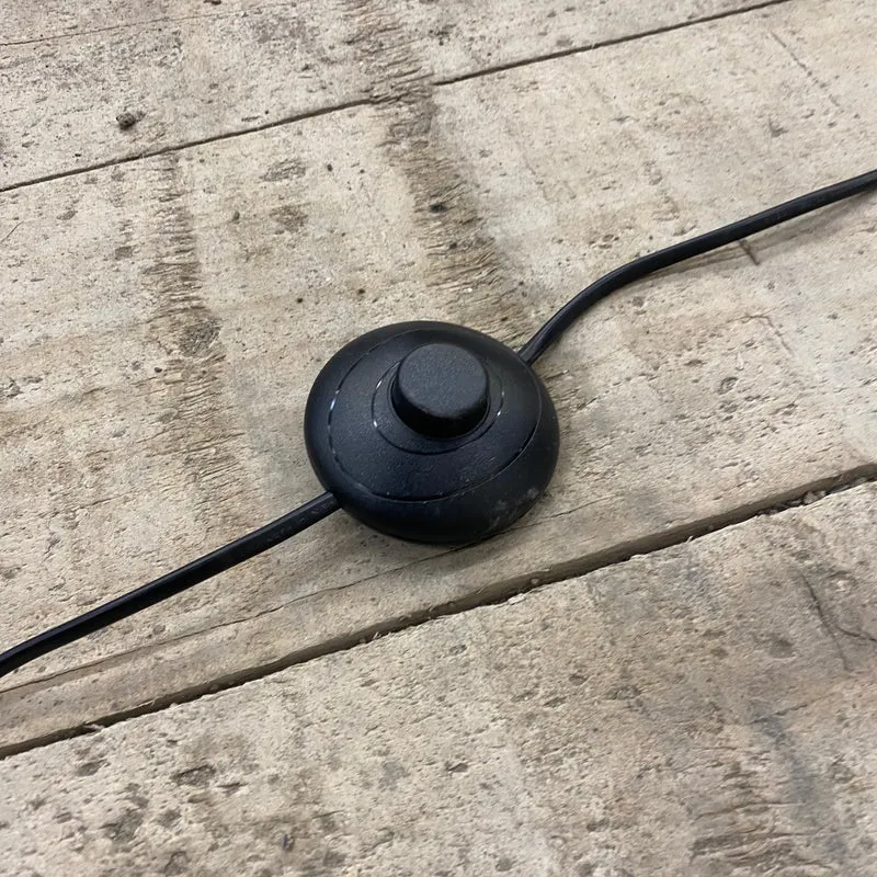 PTMD Meilo Stehlampe Schwarz Industrial Stil Lampe Stehleuchte