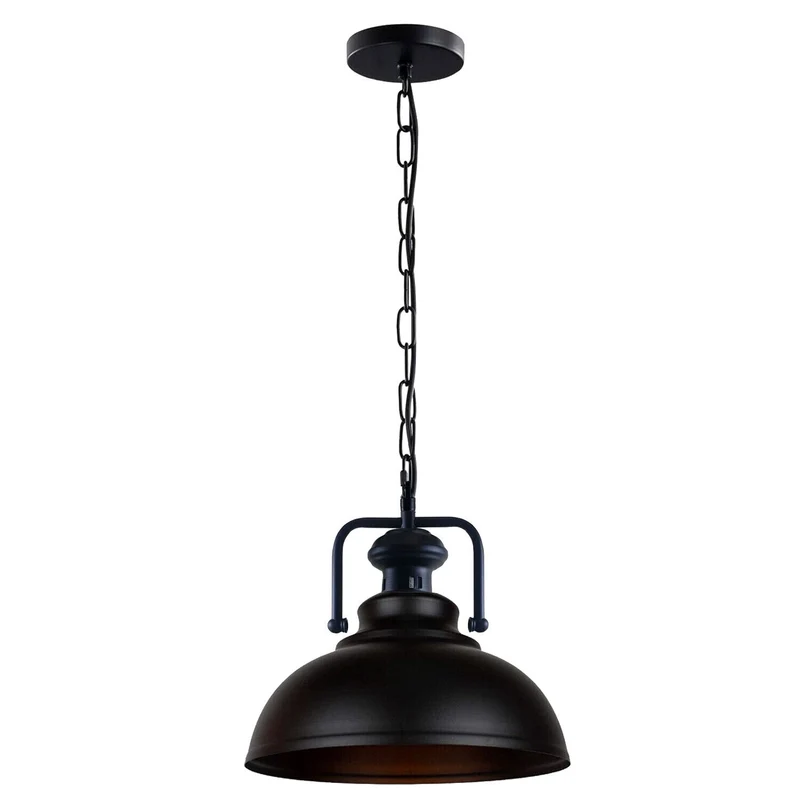 Pendelleuchte höhenverstellbar Deckenlampe Schwarz~3002