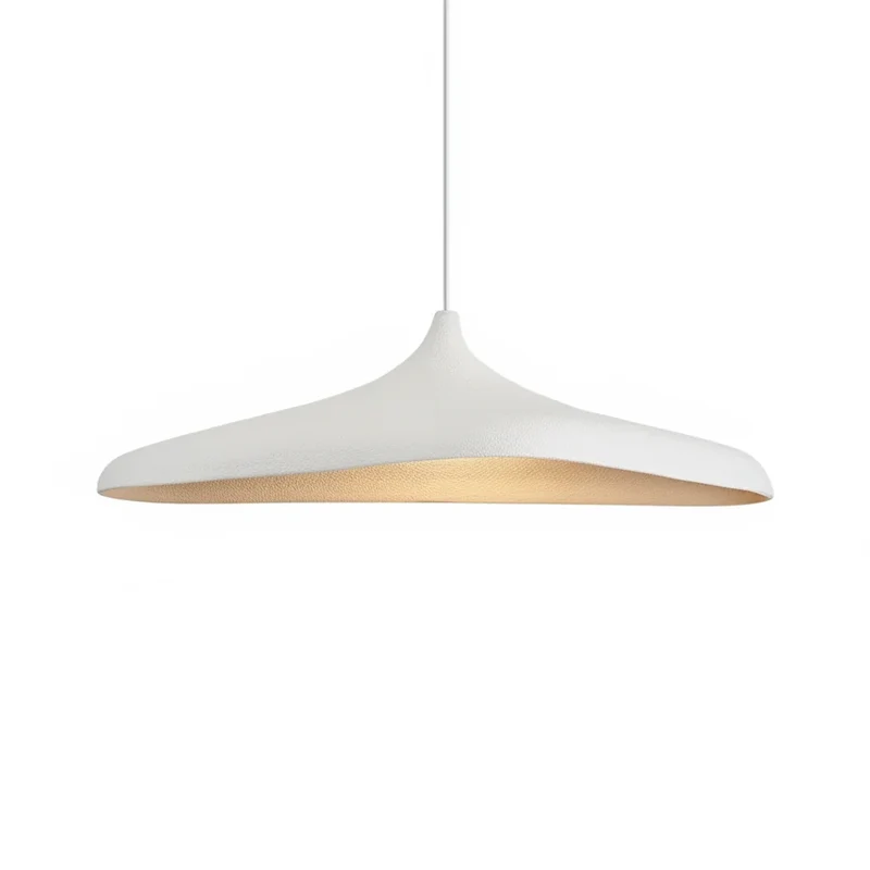 Hanglamp Organisch LED Polymeer Bruin Wit Ovaal Woonkamer Slaapkamer Studeerkamer Wabi Sabi Design Dimbaar | Sansoti