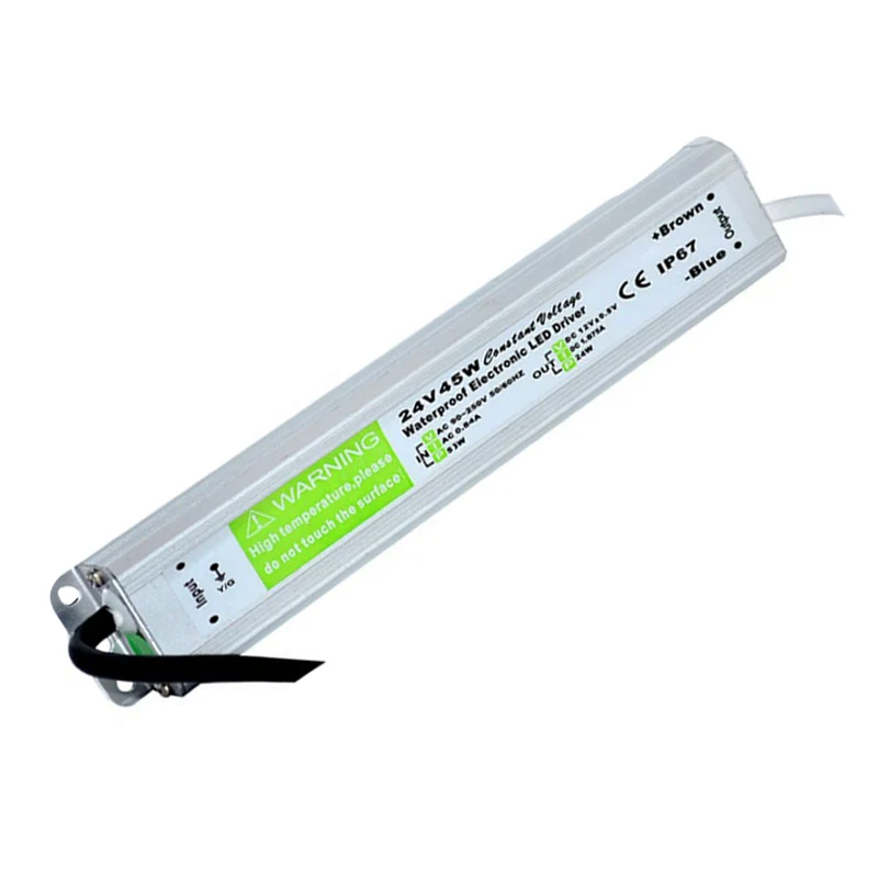 wasserdichter LED-Treiber AC 110-230V in DC 24V 45W Netzteil IP67 transformator~ 2845