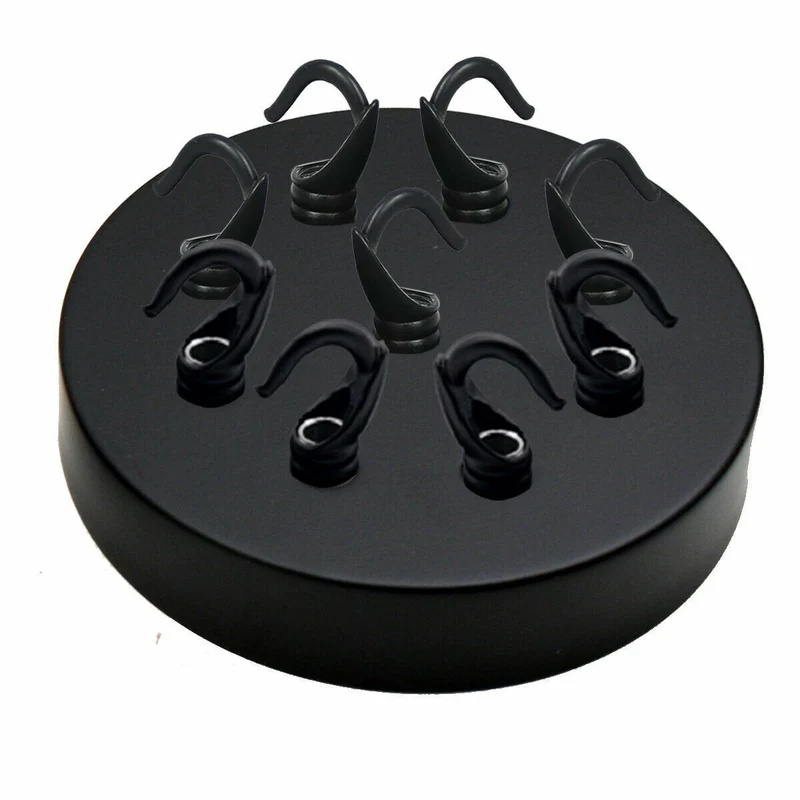 Moderne 9 Steckdose Deckenbaldachin metall-hängelampen~ 2882